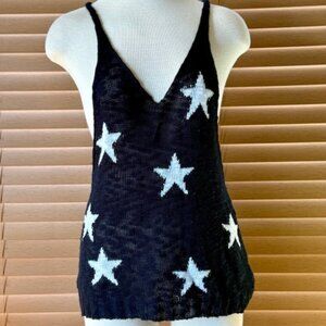 small black with white stars top
